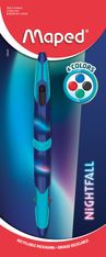 Maped Nightfall - Stylo à bille 4 couleurs Twin Tip (blister)