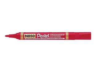 Pentel - Marqueur - permanent - rouge - encre à base d'alcool - 2 mm