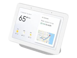 Google Nest Hub - Enceinte intelligente avec écran tactile 7" - gris clair