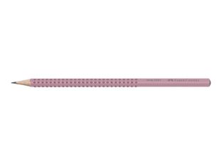 Faber-Castell – crayon graphite B Grip 2001 – rose – B