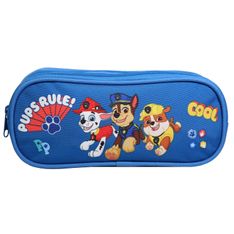 Trousse rectangulaire Pat'Patrouille - 2 compartiments - bleu - Bagtrotter