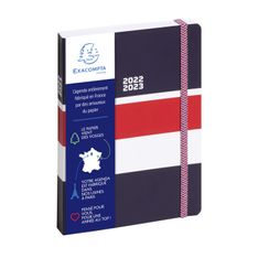 Agenda Canal Saint-Martin - 1 jour par page - 12 x 17 cm - disponible dans différentes couleurs - Exacompta