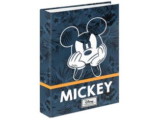 Mickey Mouse - Classeur à anneaux - A4 - bleu foncé - Karactermania