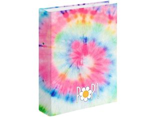 Oh My Pop! Tie Dye - Classeur à anneaux - A4 - multicolore