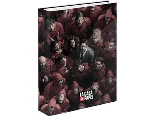Money Heist Together - Classeur à anneaux - A4 - multicolore
