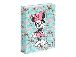Minnie Mouse Tropic - Classeur à anneaux - A4 - turquoise