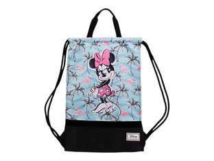 Minnie Mouse Tropic - Sac à dos piscine cordon - 1 compartiment - turquoise - Karactermania