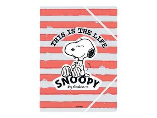 oberthur Snoopy by Schulz - chemise à 3 rabats - pour A4