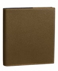 Agenda Club Executif - 1 semaine sur 2 pages - 16 x 16 cm - bronze - Quo Vadis
