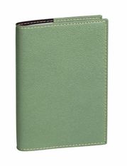 Agenda Club Universitaire avec répertoire - 1 semaine sur 2 pages - 10 x 15 cm - vert sauge - Quo Vadis