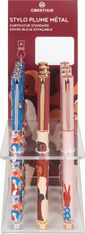 Stylo plume Sororité - 3 decors assortis - Oberthur