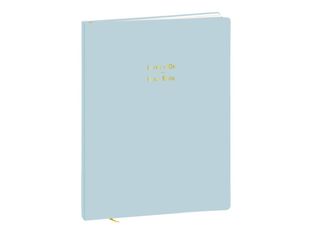 Quo Vadis - Livre d'or - 21 x 27 cm - bleu glacé