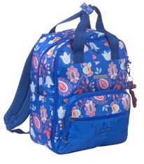 Sac à dos Les Petites Bombres Cachemire - 2 compartiments - bleu - Kid'Abord