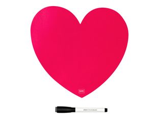 Legami - Tableau blanc magnétique - 28 x 35 cm - cœur