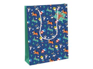 Clairefontaine héros de mon enfance - Sac cadeau - 26.5 cm x 14 cm x 33 cm - personnages garçons
