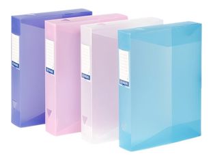 Viquel Propysoft - Boîte de classement plastique - dos 60 mm - disponible dans différentes couleurs