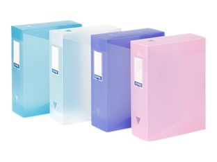 Viquel Propysoft - Boîte de classement plastique - dos 100 mm - disponible dans différentes couleurs