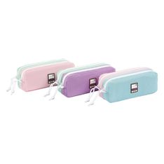 Estuche doble teknik pastel
