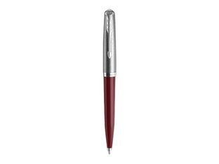 Parker 51 - Stylo à bille - résine bordeaux et finition chromé