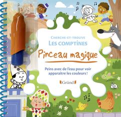 Pinceau magique - Cherche-et-trouve - Les comptines