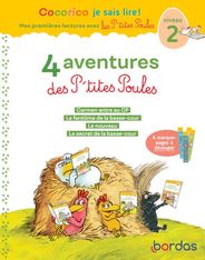 Cocorico Je sais lire! 1ères lectures : les P'tites Poules - 4 aventures Niveau 2