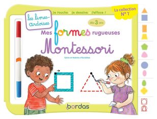 Les livres-ardoises - Mes formes rugueuses Montessori