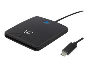Ewent - Lecteur de cartes à puce et de cartes eID USB-C