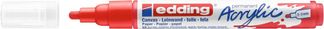 Edding 5100 - Marqueur acrylique - rouge