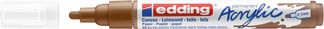 Edding 5100 - Marqueur acrylique - noisette