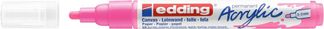 Edding 5100 - Marqueur acrylique - rose fluo