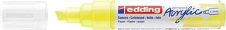 Edding 5000 - Marqueur acrylique - jaune fluo