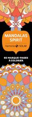 60 Marque-pages à colorier - Mandala spirit