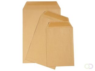 Quantore - 1000 Enveloppes 114 x 162 mm - 70 gr - sans fenêtre - brun 