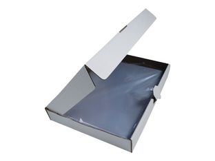 Exacompta - 100 Pochettes coin - A4 - 12/100 - cristal transparent