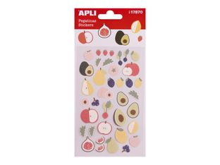 Apli Kids - 38 Stickers fruits frais