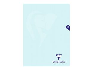 Clairefontaine Mimesys Pastel - Cahier polypro 24 x 32 cm - 96 pages - petits carreaux - disponible dans différentes couleurs