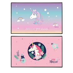 Viquel - Sous-main licorne - différents modèles disponibles