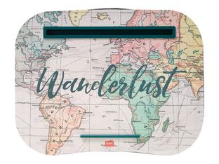 LEGAMI - support pour ordinateur portable 44 x 33,5 cm - thème voyage