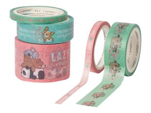 Legami Animaux - Pack de 5 rubans adhésifs en papier