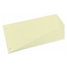 Paquet de 100 intercalaires trapèze chamois