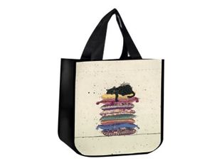 Kiub Bug art Chat - Sac de courses recyclé - coussin
