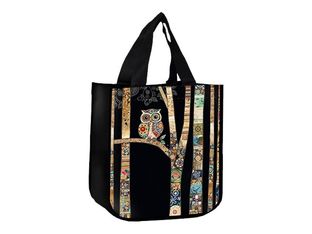 Kiub Bug Art - Sac de courses recyclé - chouette