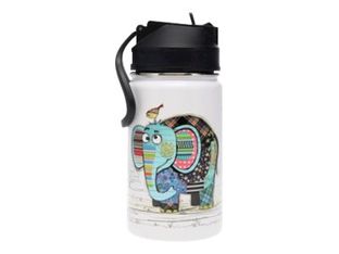 Kiub Kook - Gourde avec paille - 350 ml - éléphant
