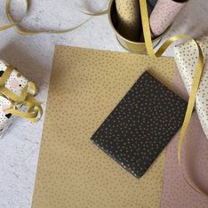 Kiub - Papier cadeau kraft - 70 cm x 2 m - disponible en différents coloris