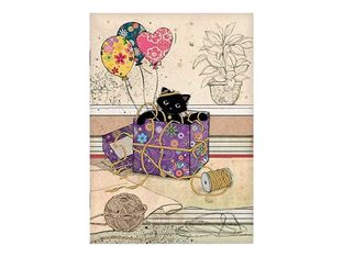 Kiub Bug Art - Carnet de notes 10 x 15 cm - chaton/cadeau