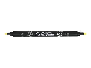 Online Calli Twin - Stylo pinceau à double embout - feutre de calligraphie - vanille