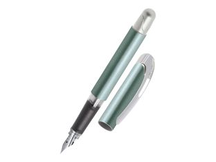 Online College Metallic - Stylo plume turquoise