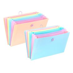 Viquel Rainbow Pastel - trieur à soufflet - pour A4 - disponible en différents coloris