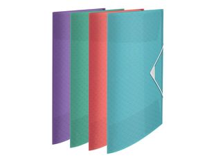 Esselte Colour'Breeze - Chemise polypro à 3 rabats - A4 - pour 150 feuilles - disponible dans différentes couleurs