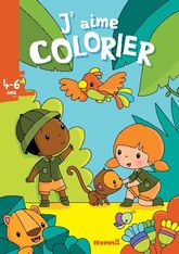 J'aime colorier (4-6 ans) - La jungle